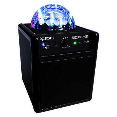 ION Party Power Portable Speaker System with Party Lights